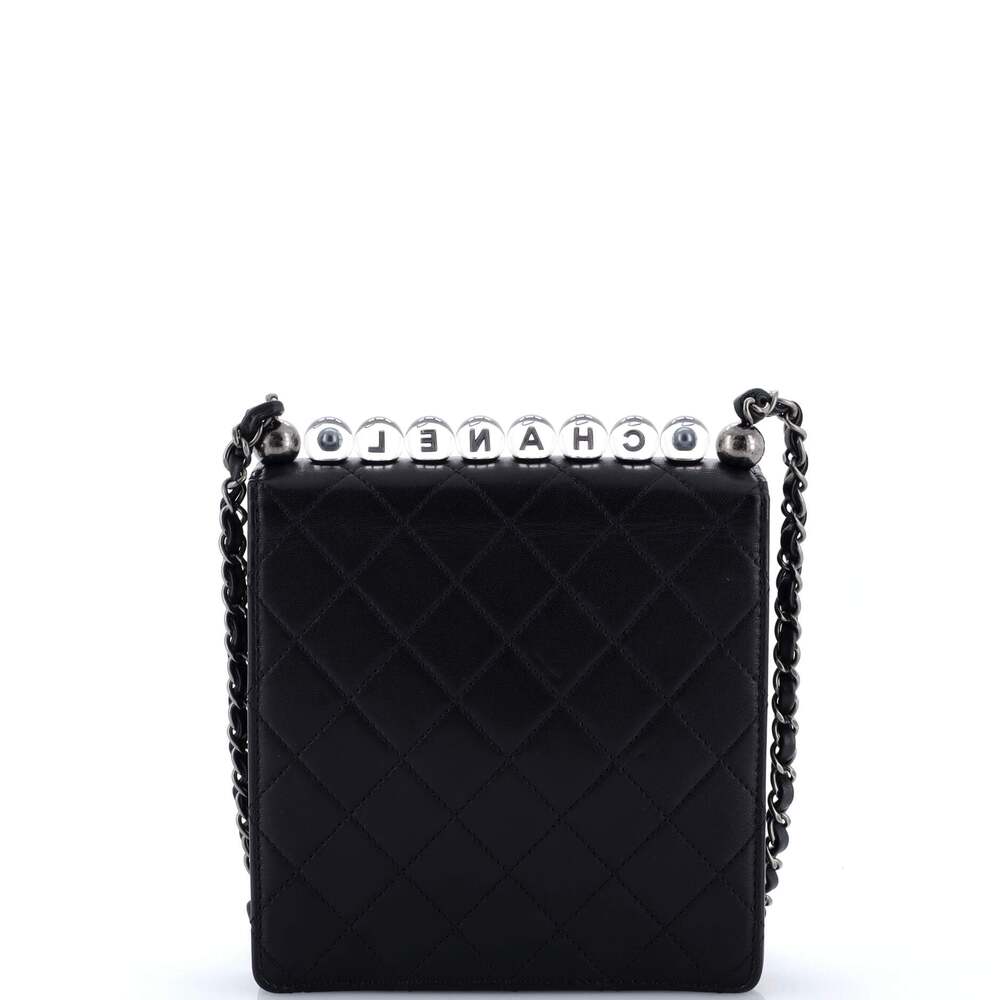 Chanel Chic Pearls Flap Bag Quilted #281994C31B - Picture 3 of 8